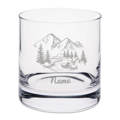 Leonardo Whiskyglas mit Gravur "Mountain"