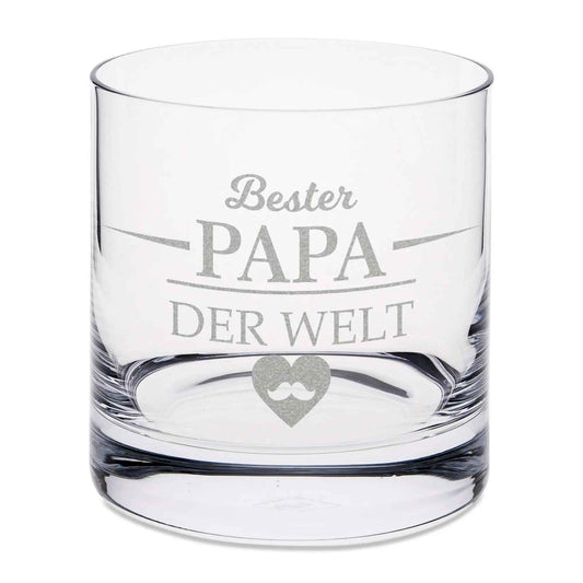 Leonardo Whiskyglas mit Gravur "Bester Papa der Welt"