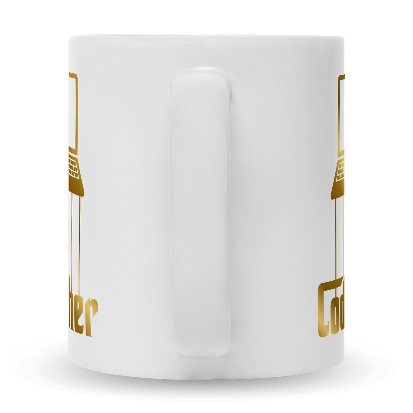 Bedruckte Tasse mit Spruch - The Codefather