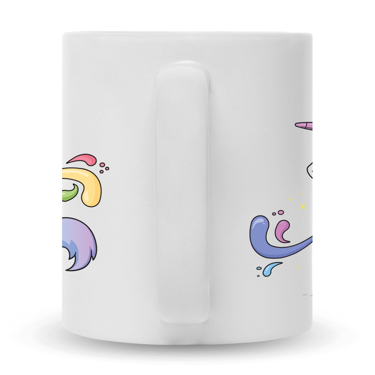 Bedruckte Tasse mit Motiv Einhorn