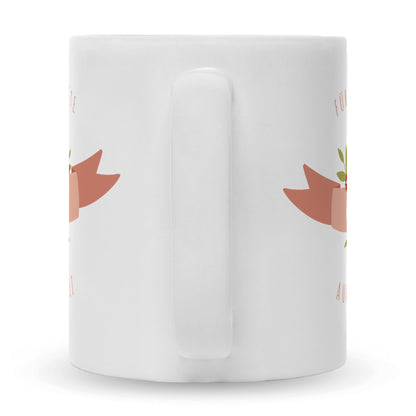 Bedruckte Tasse mit Spruch Für die beste Mama