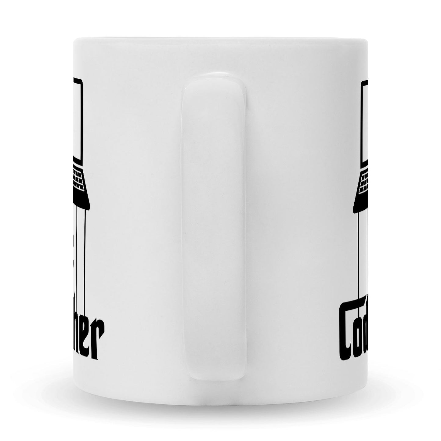 Bedruckte Tasse mit Spruch - The Codefather