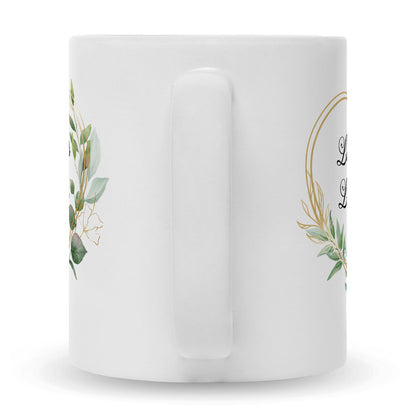 Bedruckte Tasse mit Spruch Lieblingslehrer/Lieblingslehrerin