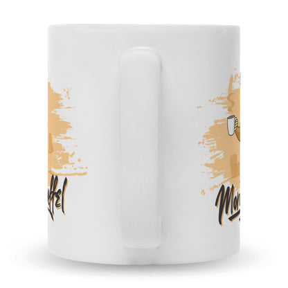 Bedruckte Tasse mit Spruch Morgenmuffel