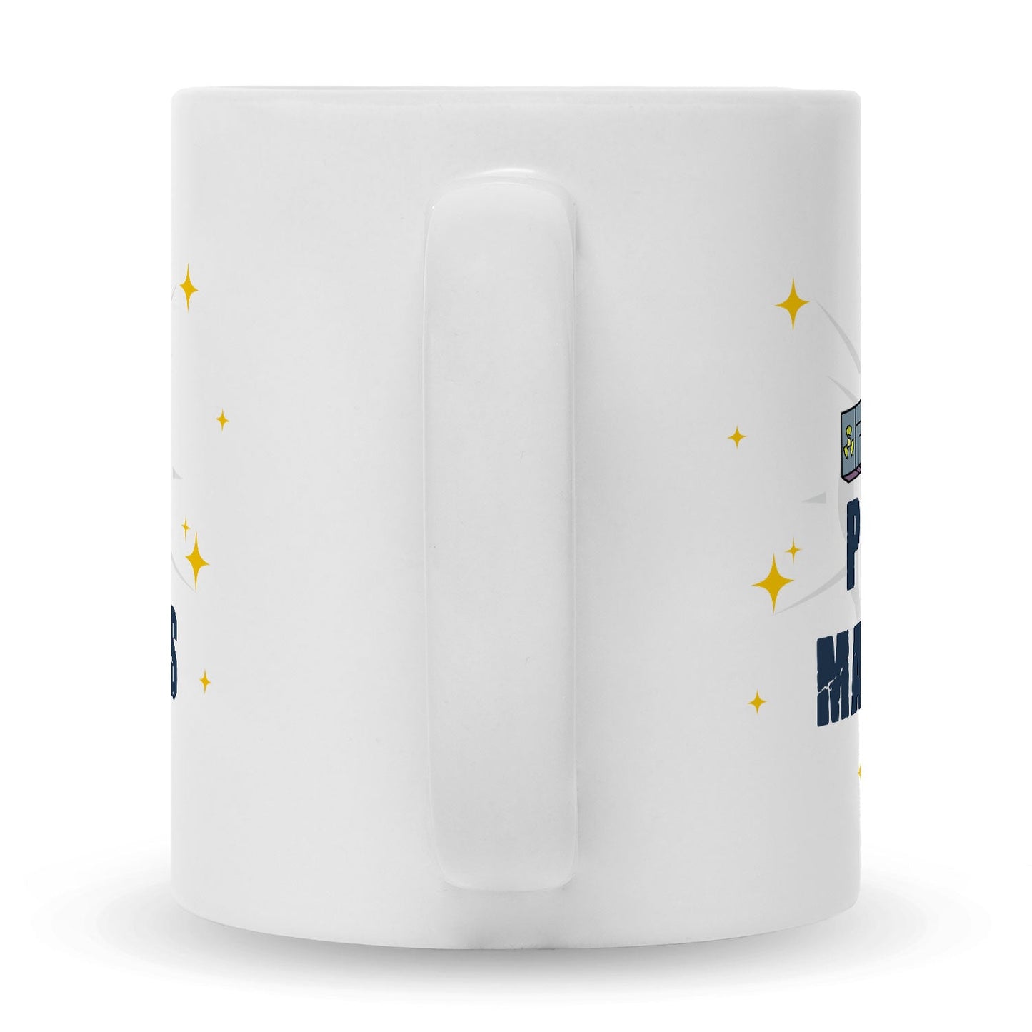 Bedruckte Tasse mit Spruch Pew Pew Madafakas