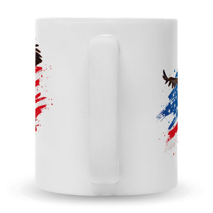 Bedruckte Tasse mit Motiv USA