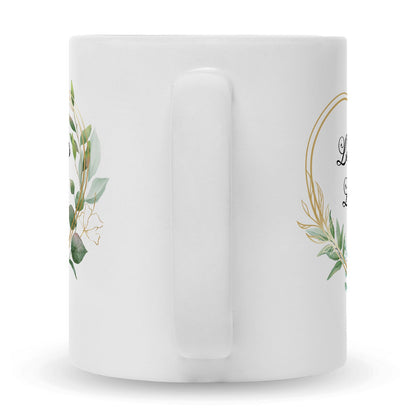Bedruckte Tasse mit Spruch Lieblingslehrer/Lieblingslehrerin