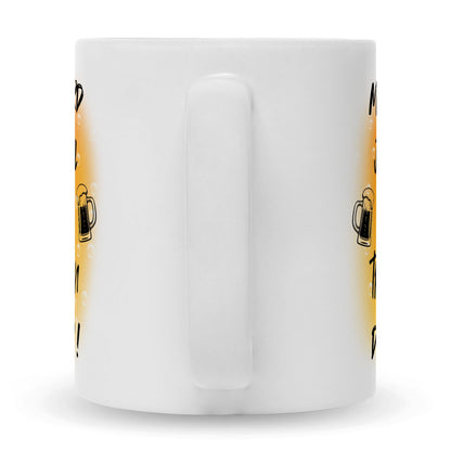 Bedruckte Tasse mit Spruch Man wird ja wohl noch träumen dürfen