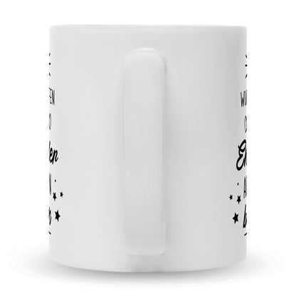 Bedruckte Tasse mit Spruch Heldenhafte Großeltern