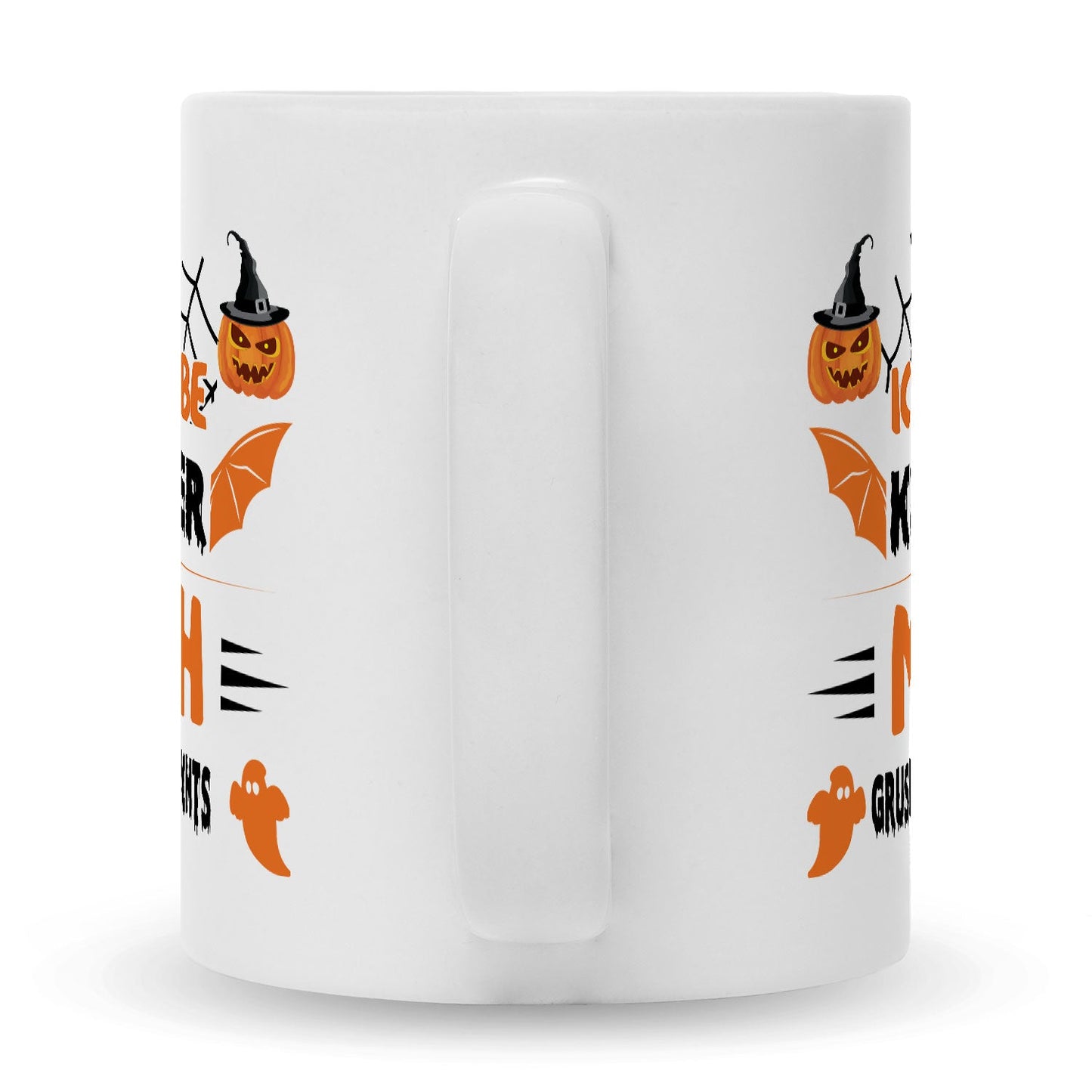 Bedruckte Tasse mit Spruch Ich habe Kinder mich gruselt gar nichts
