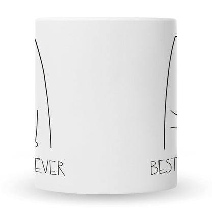Bedruckte Tasse Best Cat Parent Ever
