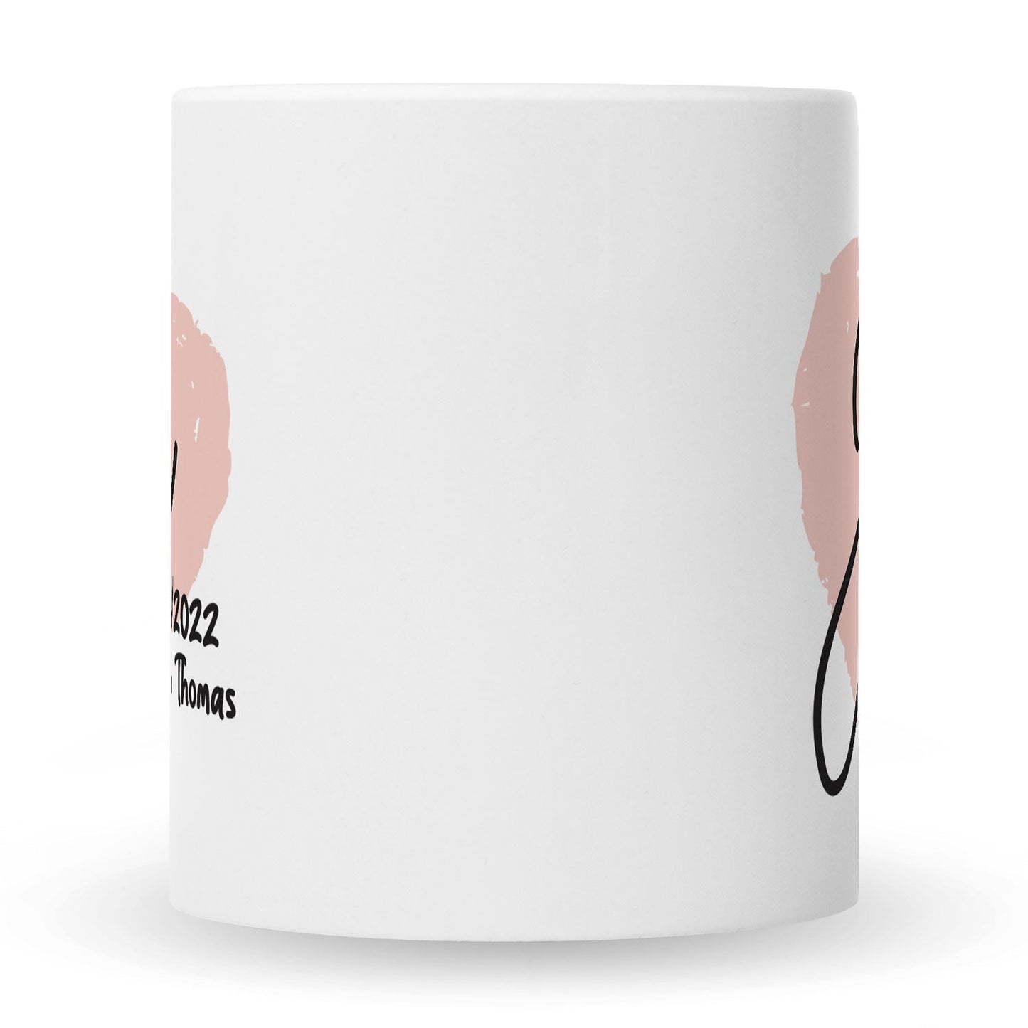 Bedruckte Tasse mit Spruch Wir Sagen Ja