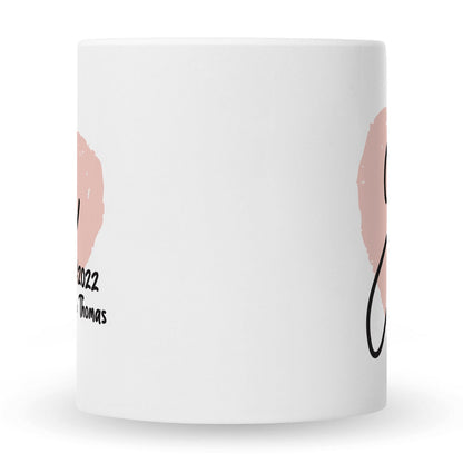Bedruckte Tasse mit Spruch Wir Sagen Ja