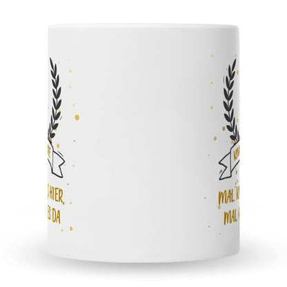 Bedruckte Tasse mit Spruch Knackige Jahre