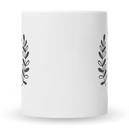 Bedruckte Tasse mit Spruch Mom Wife Boss