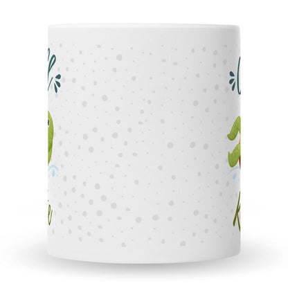 Bedruckte Tasse mit Spruch - Chillkröte
