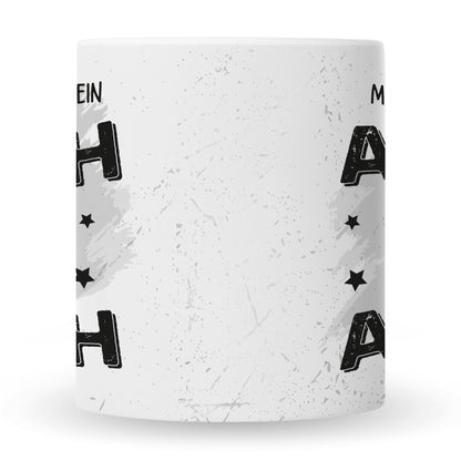 Bedruckte Tasse mit Spruch Du bist mein Arsch
