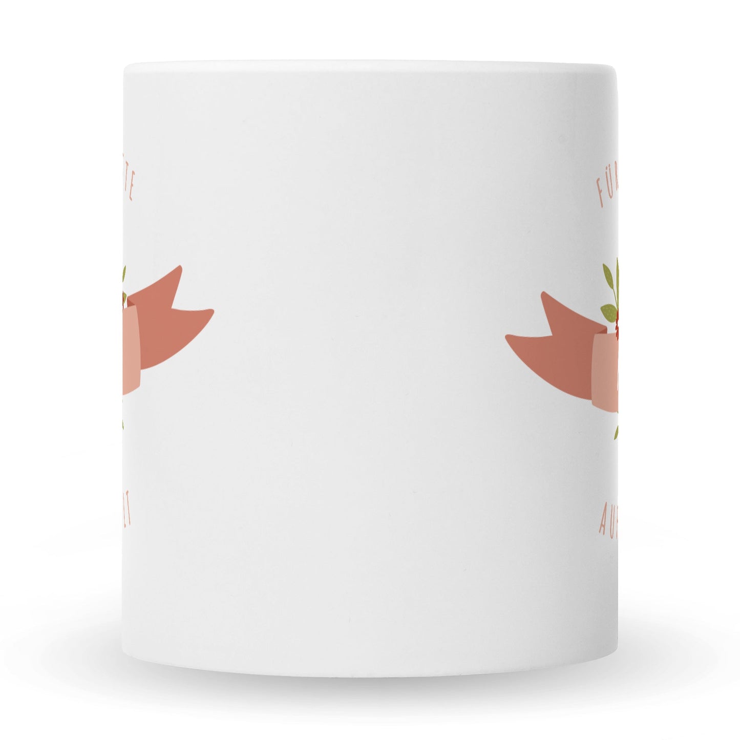 Bedruckte Tasse mit Spruch Für die beste Mama