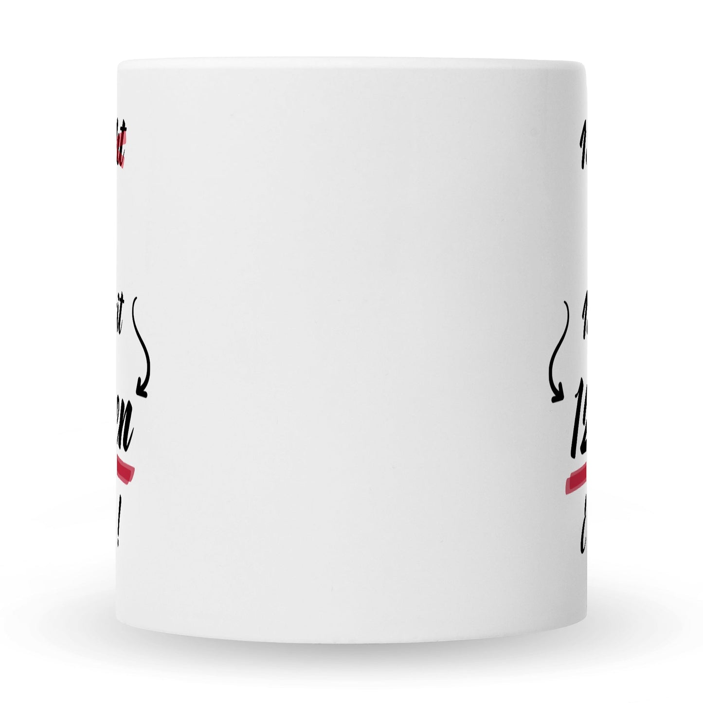 Bedruckte Tasse mit Spruch Ich bin nicht 30