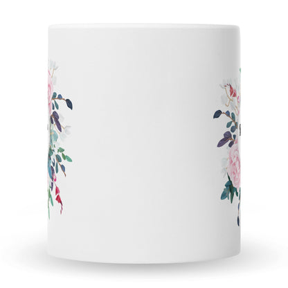 Bedruckte Tasse mit Spruch Ich bin Schwanger ich darf das