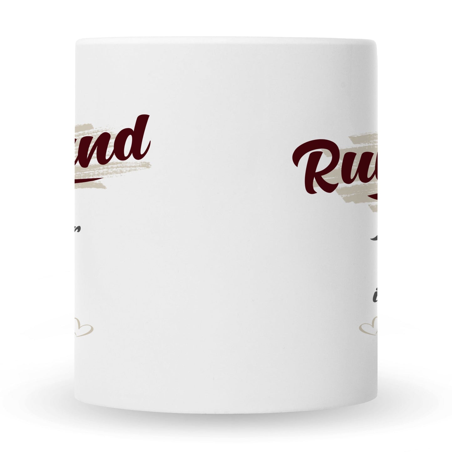 Bedruckte Tasse mit Spruch Bin im Ruhestand