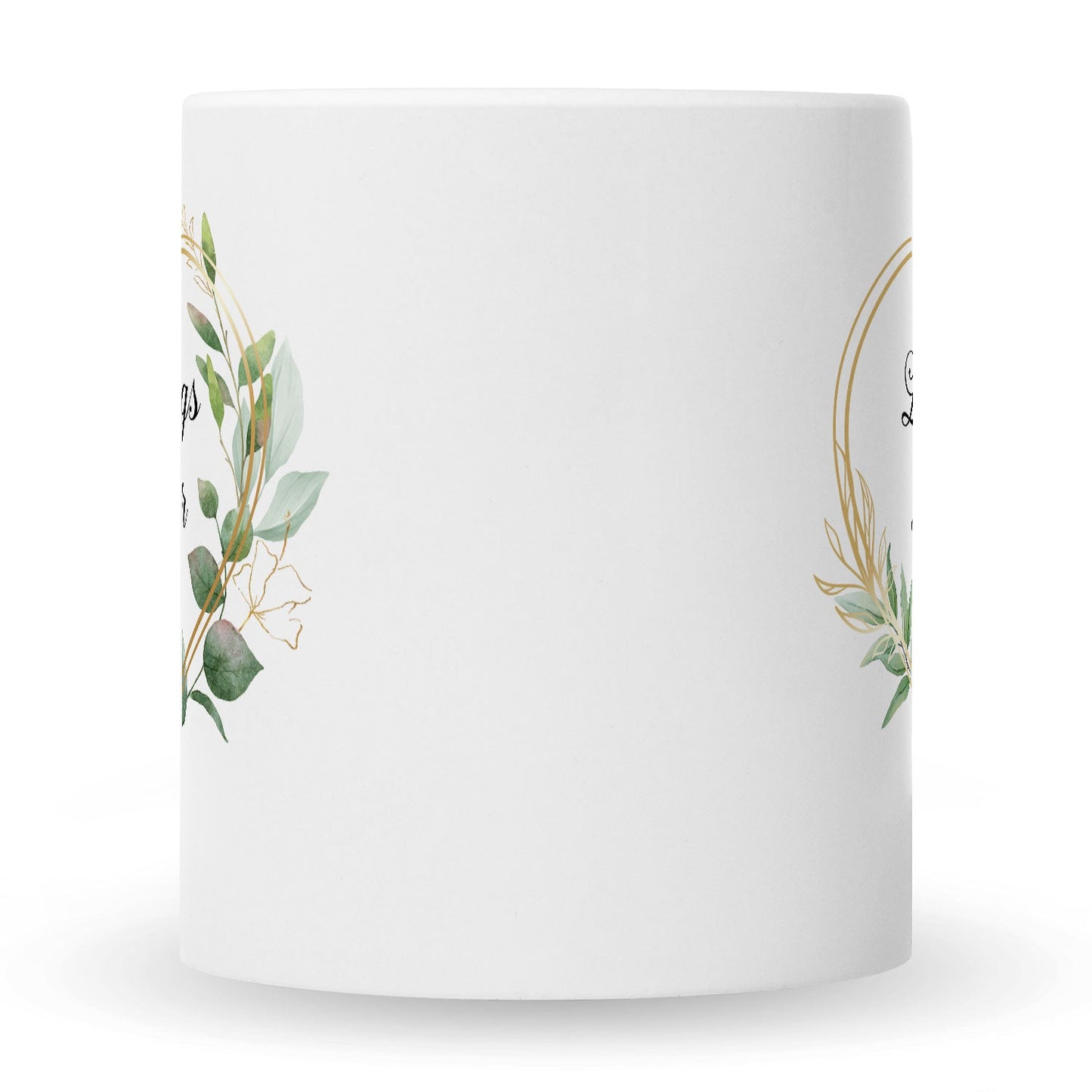 Bedruckte Tasse mit Spruch Lieblingslehrer/Lieblingslehrerin