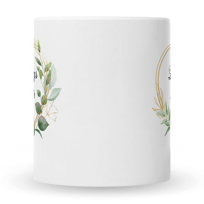 Bedruckte Tasse mit Spruch Lieblingslehrer/Lieblingslehrerin
