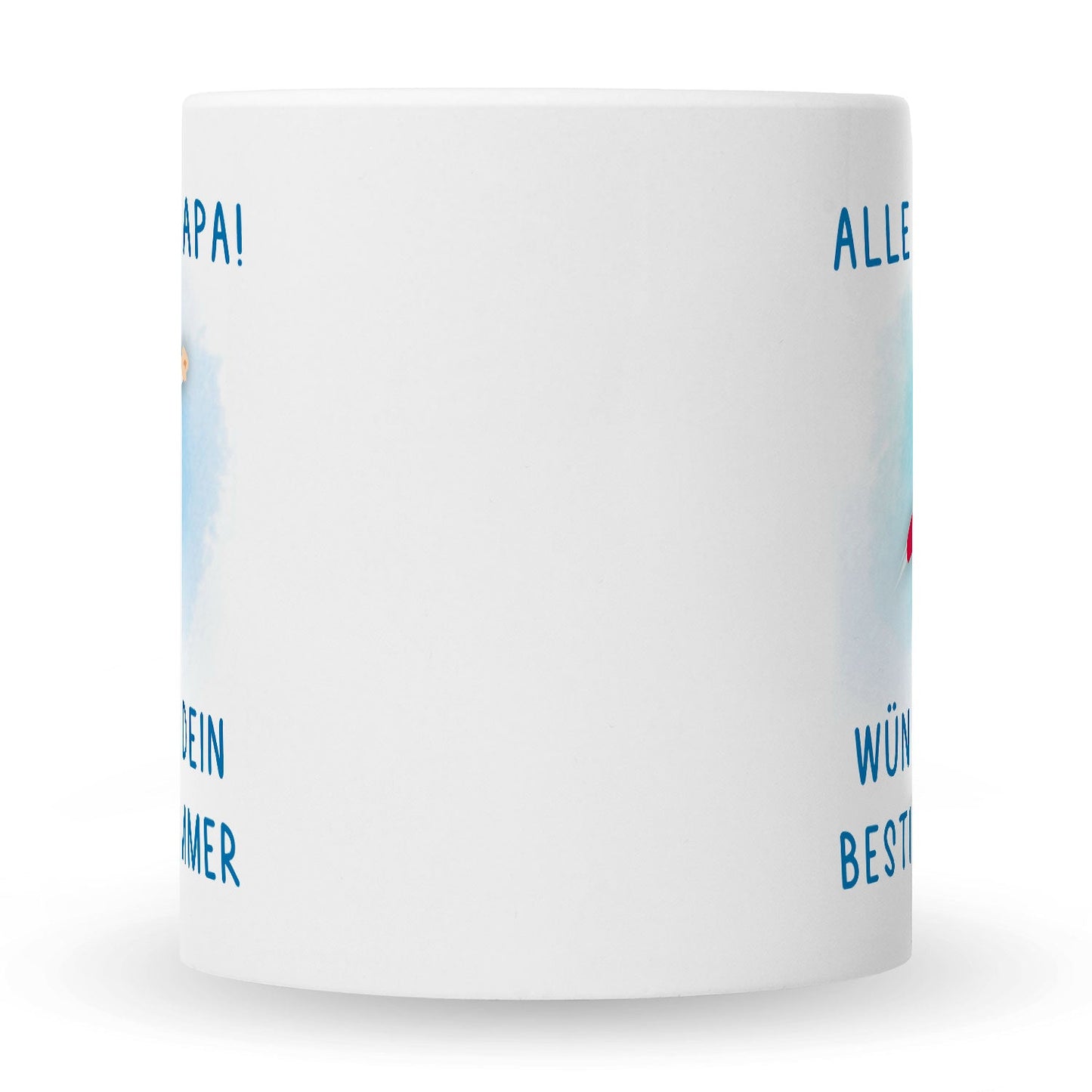 Bedruckte Tasse mit Spruch Bester Schwimmer