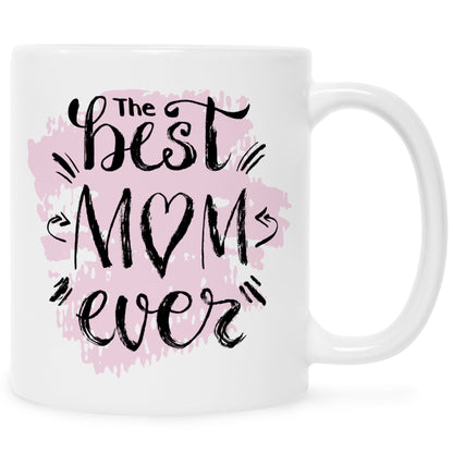Bedruckte Tasse mit Spruch The best Mom ever