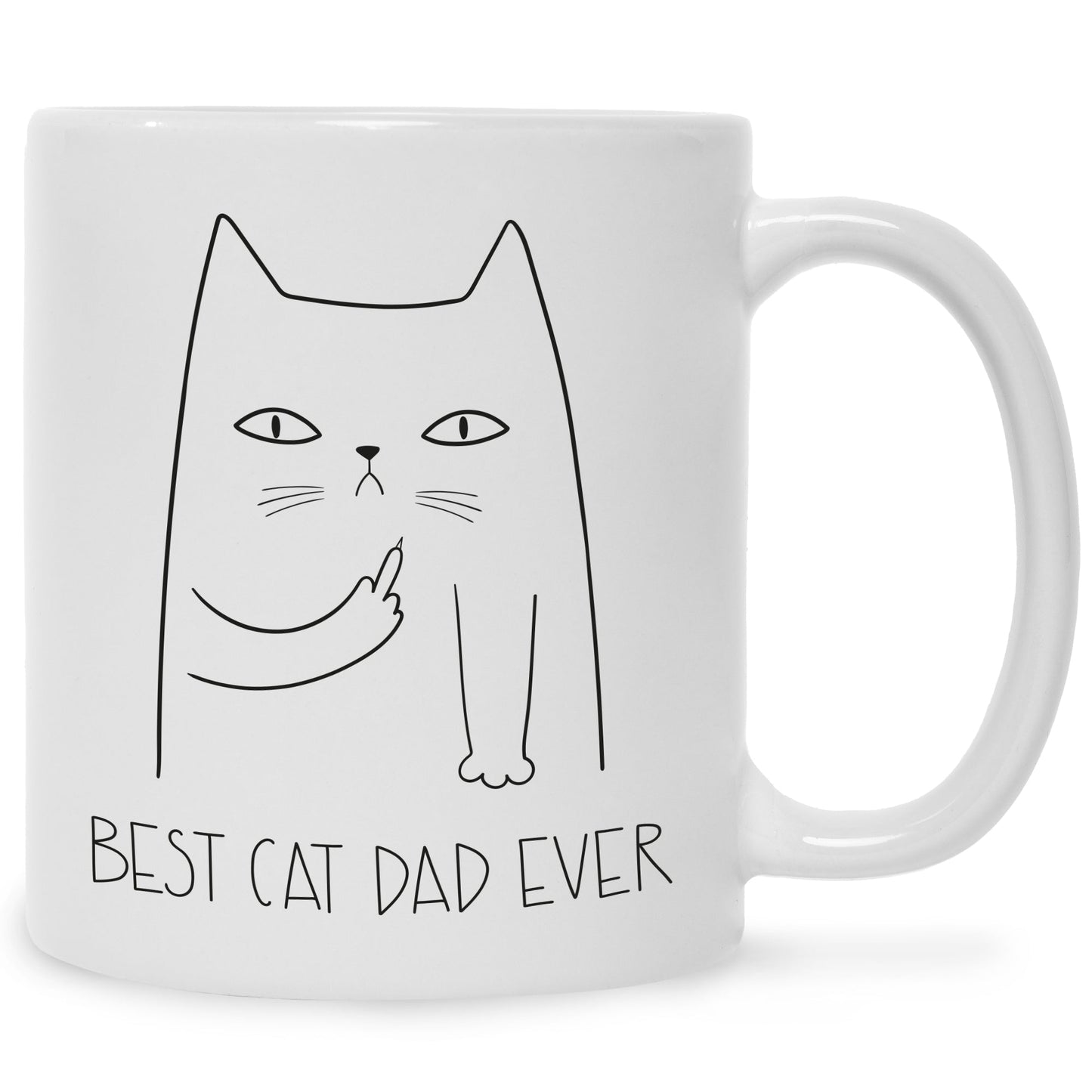 Bedruckte Tasse Best Cat Parent Ever