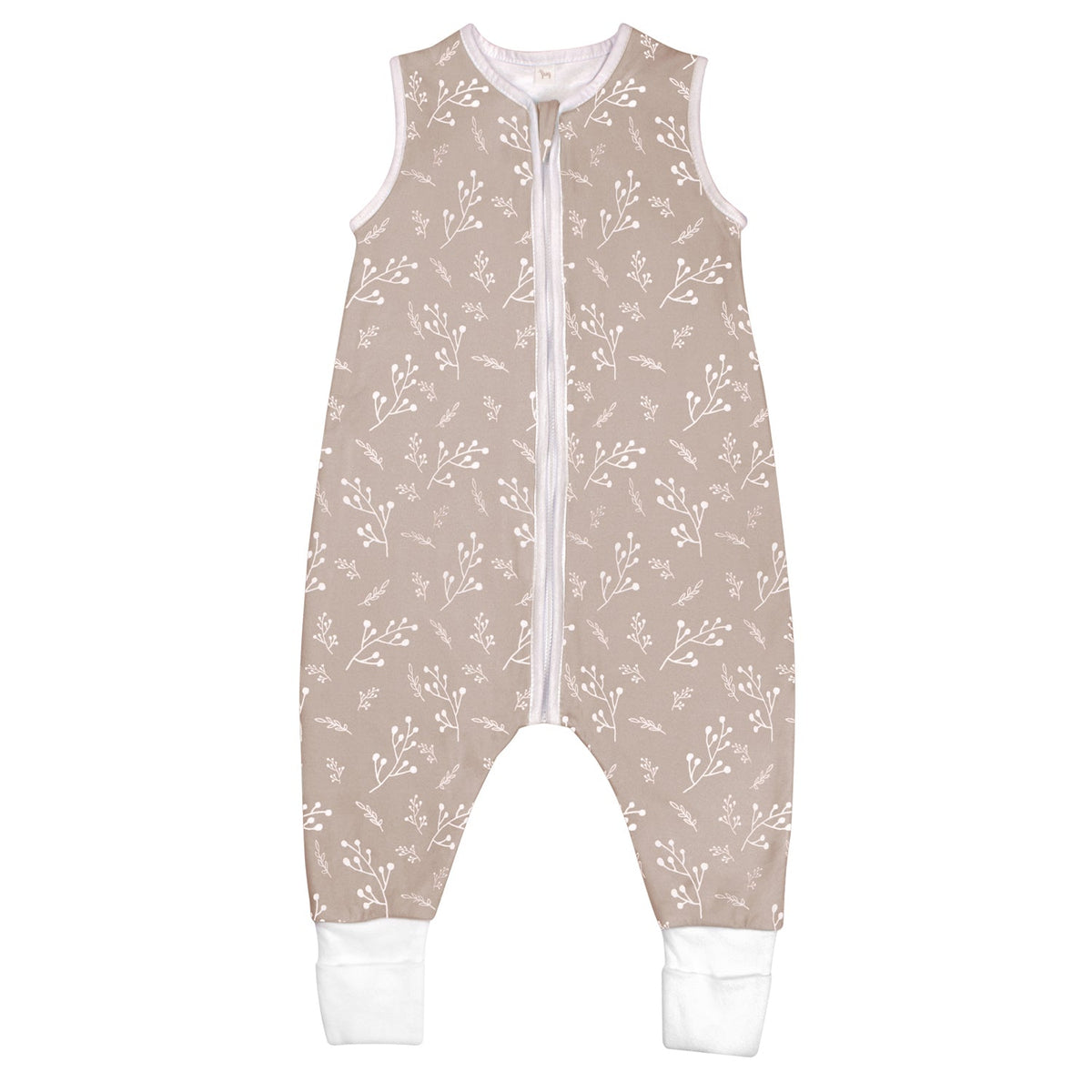 Schlafsack mit Füßen Raschelnde Zweige Taupe - 2.5 TOG