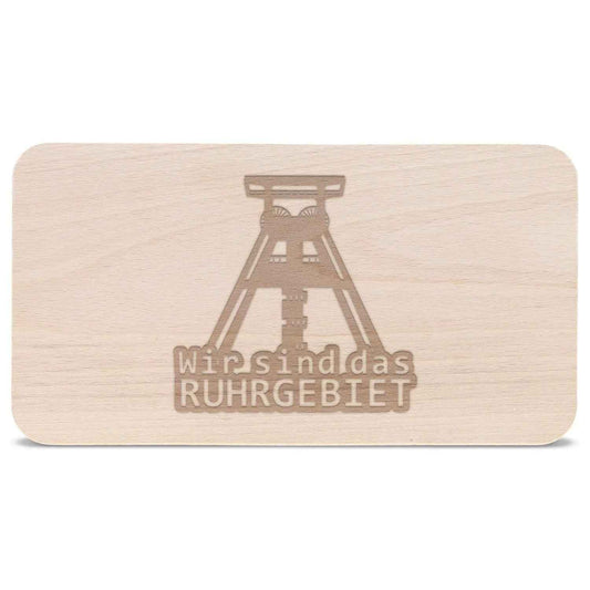 Frühstücksbrettchen "Wir sind das Ruhrgebiet"