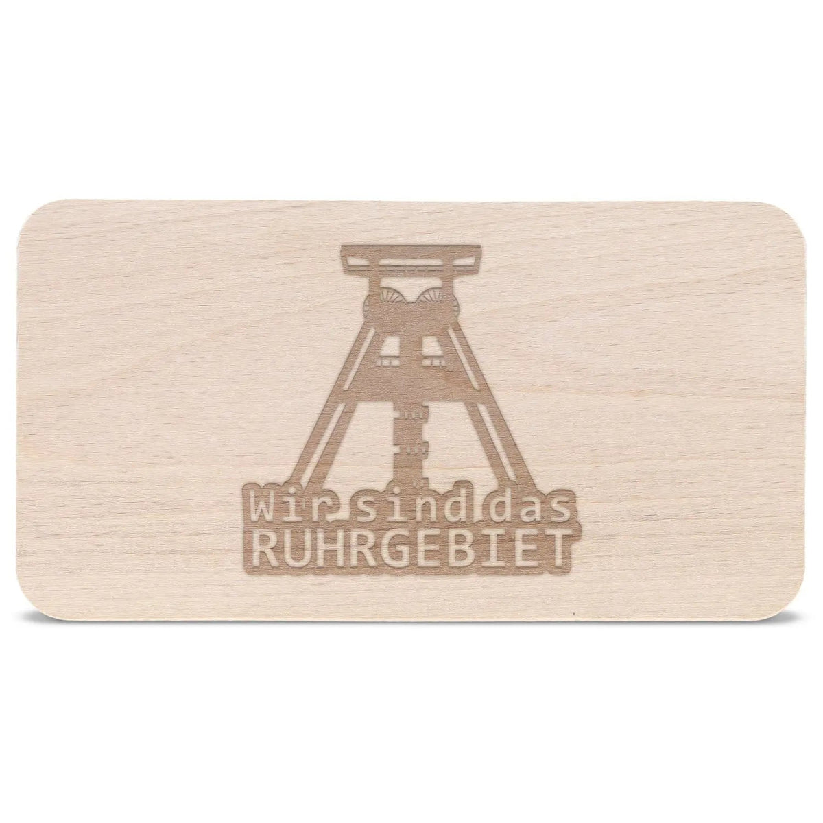 Frühstücksbrettchen "Wir sind das Ruhrgebiet"