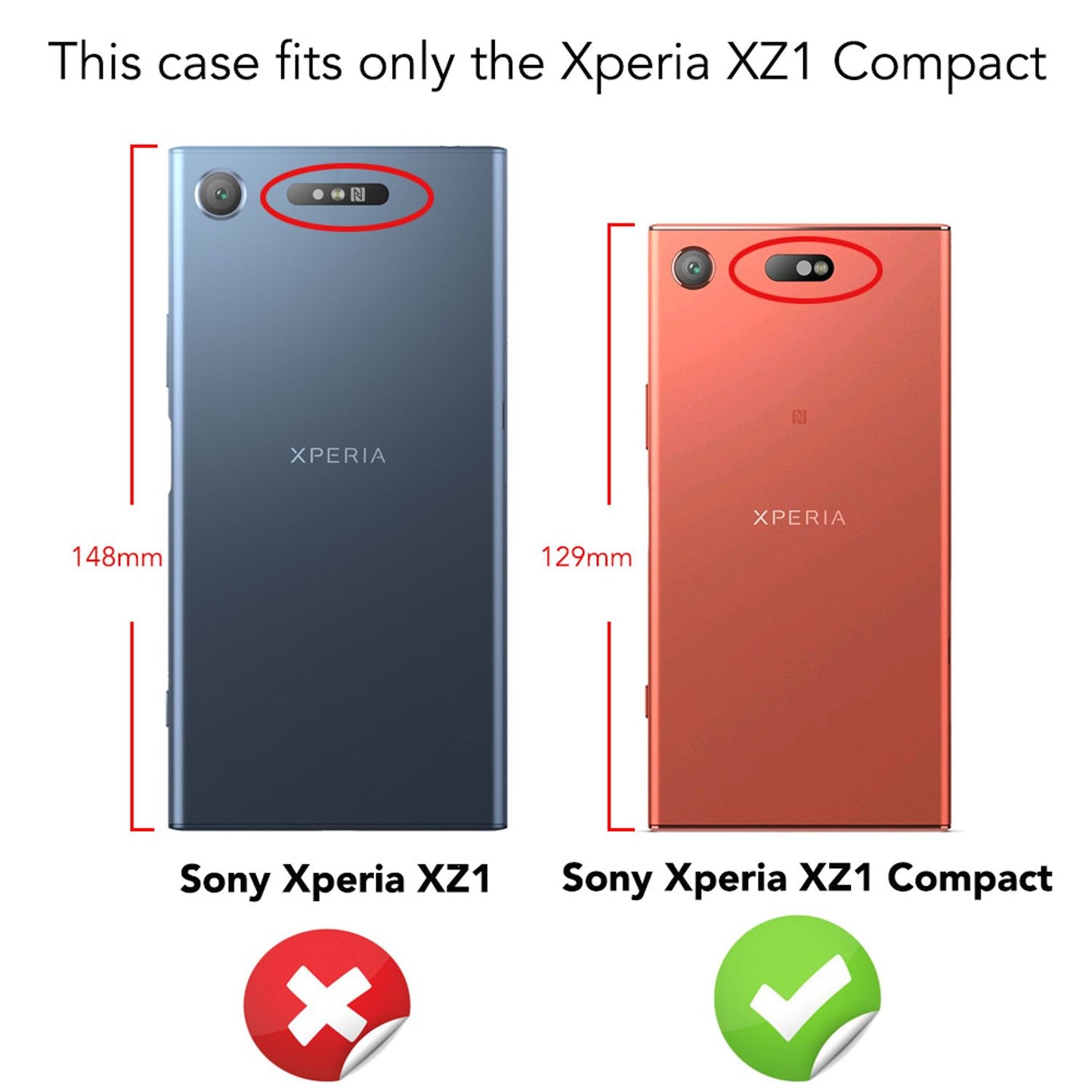 NALIA Silikonhülle für Sony Xperia XZ1 Compact – Rutschfest & Matt – VORTEX (Gebürstete Optik & Carbon Design) – Marke aus Berlin