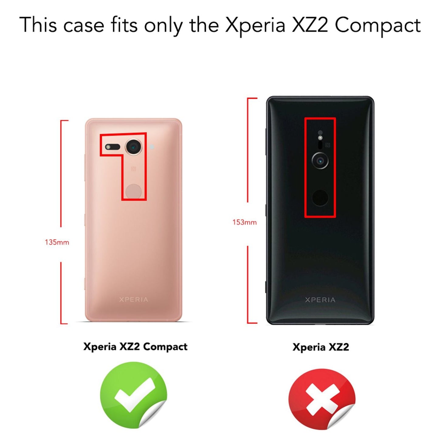 NALIA Silikonhülle für Sony Xperia XZ2 Compact – Rutschfest & Matt – VORTEX (Gebürstete Optik & Carbon Design) – Marke aus Berlin