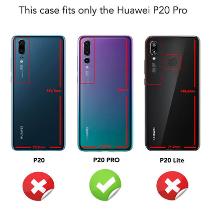 NALIA 360° Hülle für Huawei P20 Pro – Vorne & Hinten Schutz – 360GUARD (Full-Body Case) – Marke aus Berlin