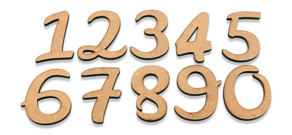 Zahlen aus Holz "Zahlen-Set"