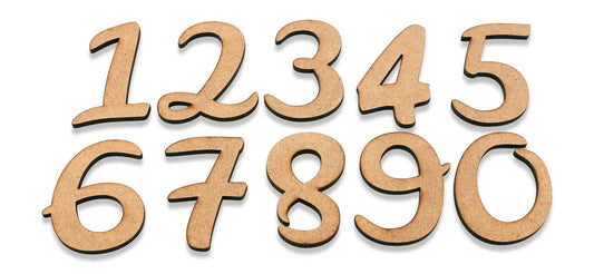 Zahlen aus Holz "Zahlen-Set"