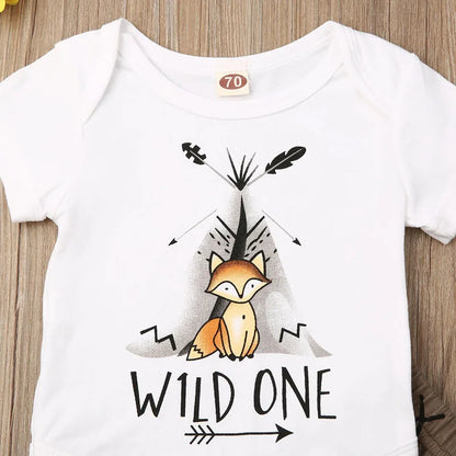 Baby Mädchen Kleidung Set Druck Cartoon - Meloni2
