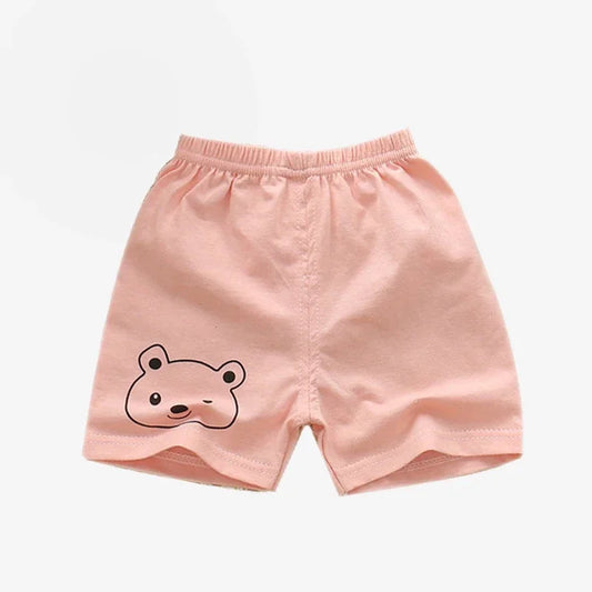 Children Shorts for Boys Girls Kids Clothes Cotton Solid Breathable - Meloni2