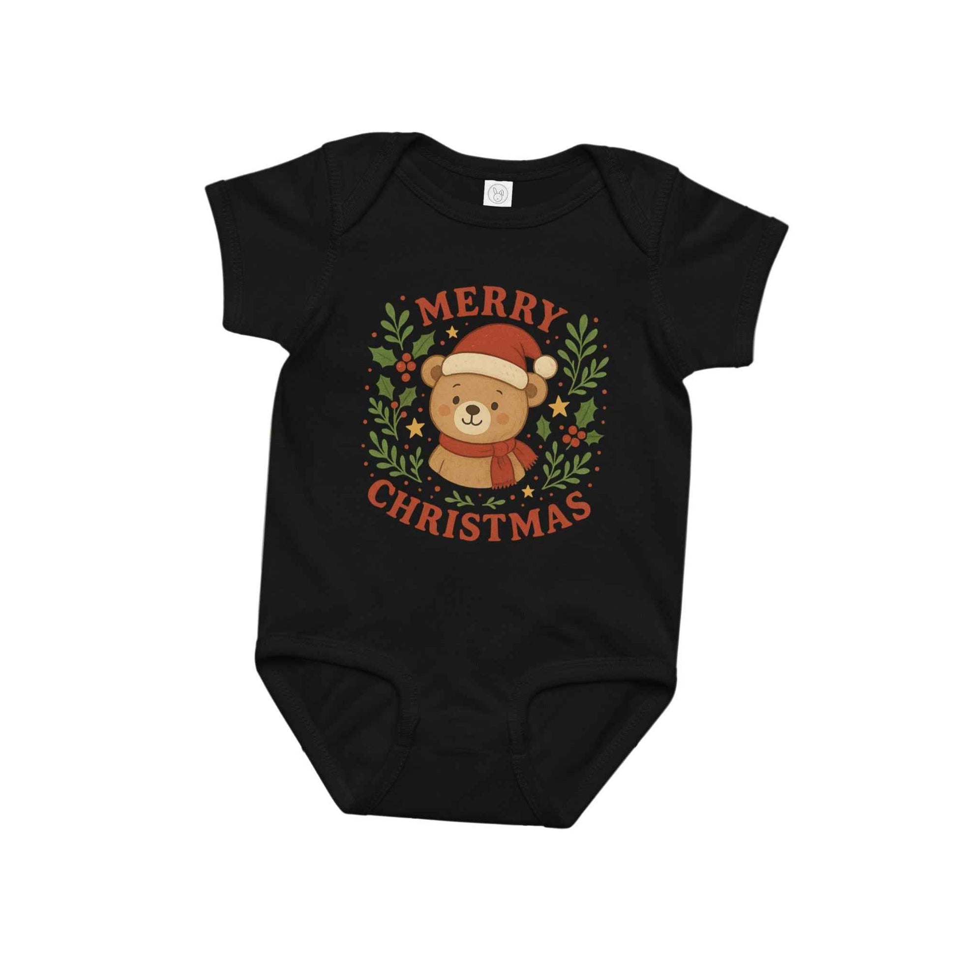 Baby-Jersey-Body schwarz exklusiv bei Meloni2.com