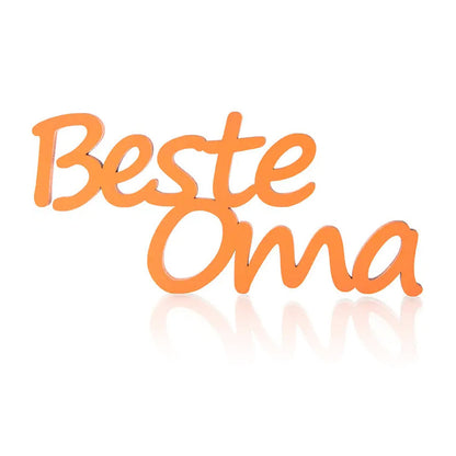 Beste Oma Deko Schriftzug