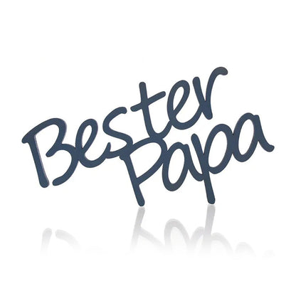 Bester Papa Deko Schriftzug
