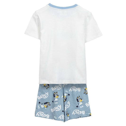 Schlafanzug Für Kinder Bluey Weiß - Meloni2