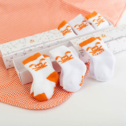 Newborn Socks in Organic Cotton - Meloni2