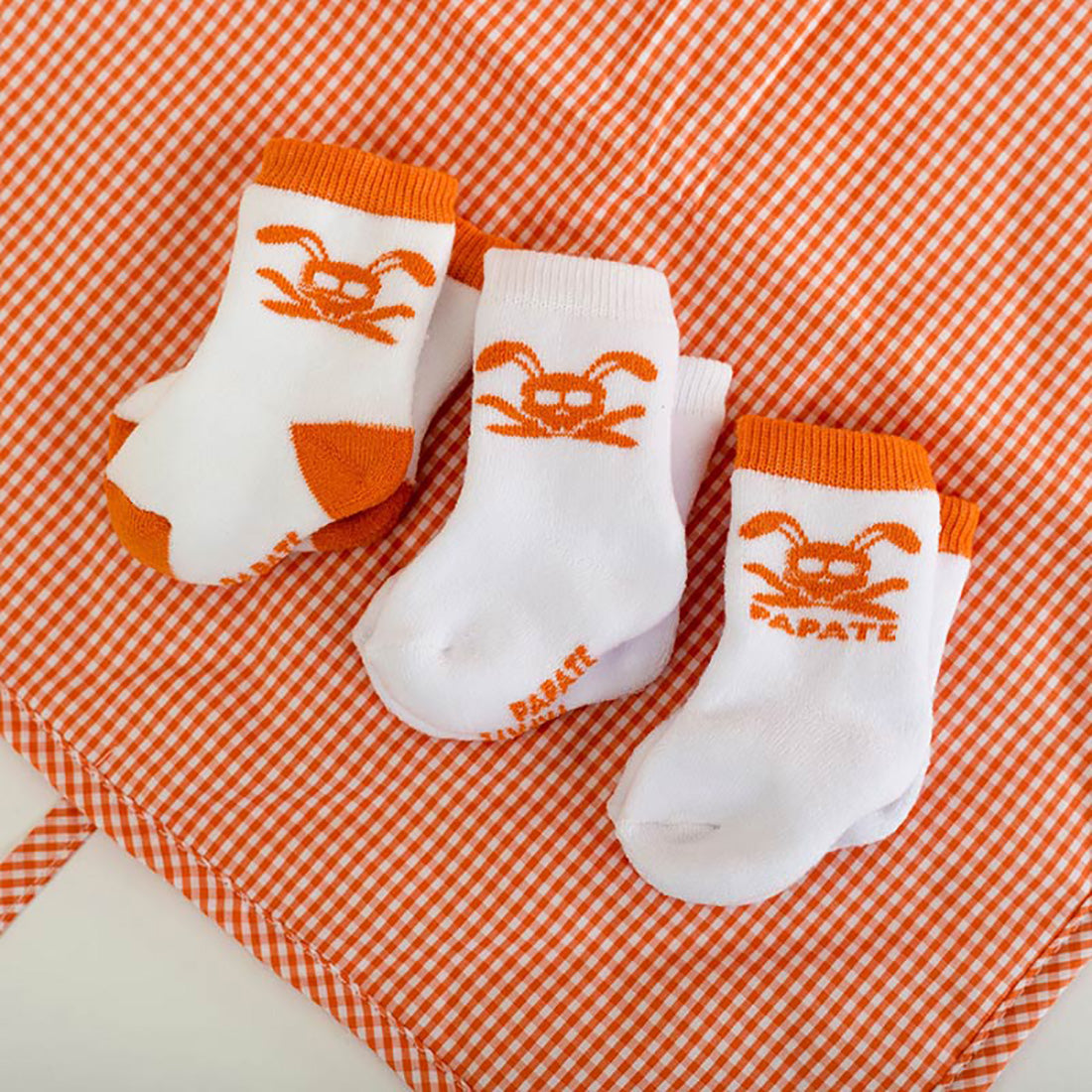 Newborn Socks in Organic Cotton - Meloni2