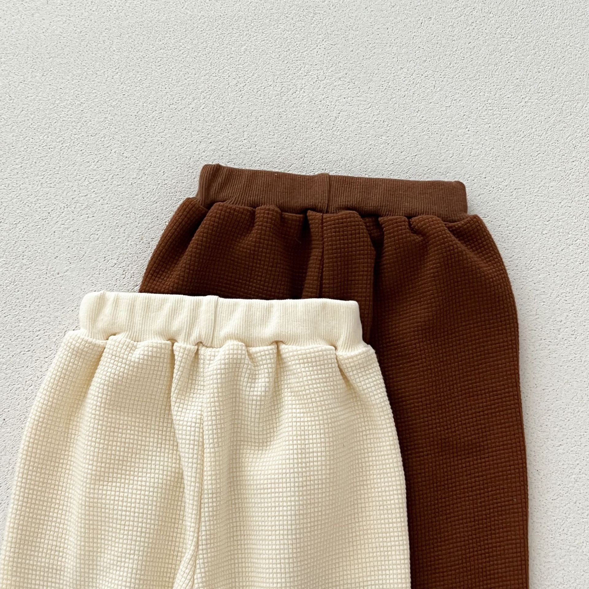 Casual and Versatile Two-Piece Set: Teddy Top Pullover and Pants for - Meloni2