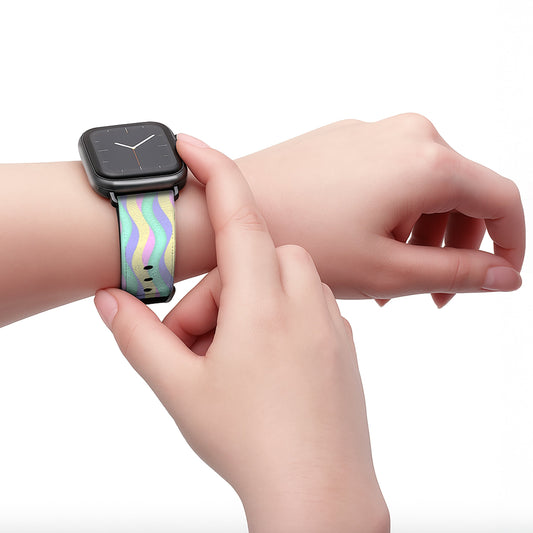 Curves - Apple Watch Armband 44-49mm & 42 (Serie 1-3) NALIA Berlin