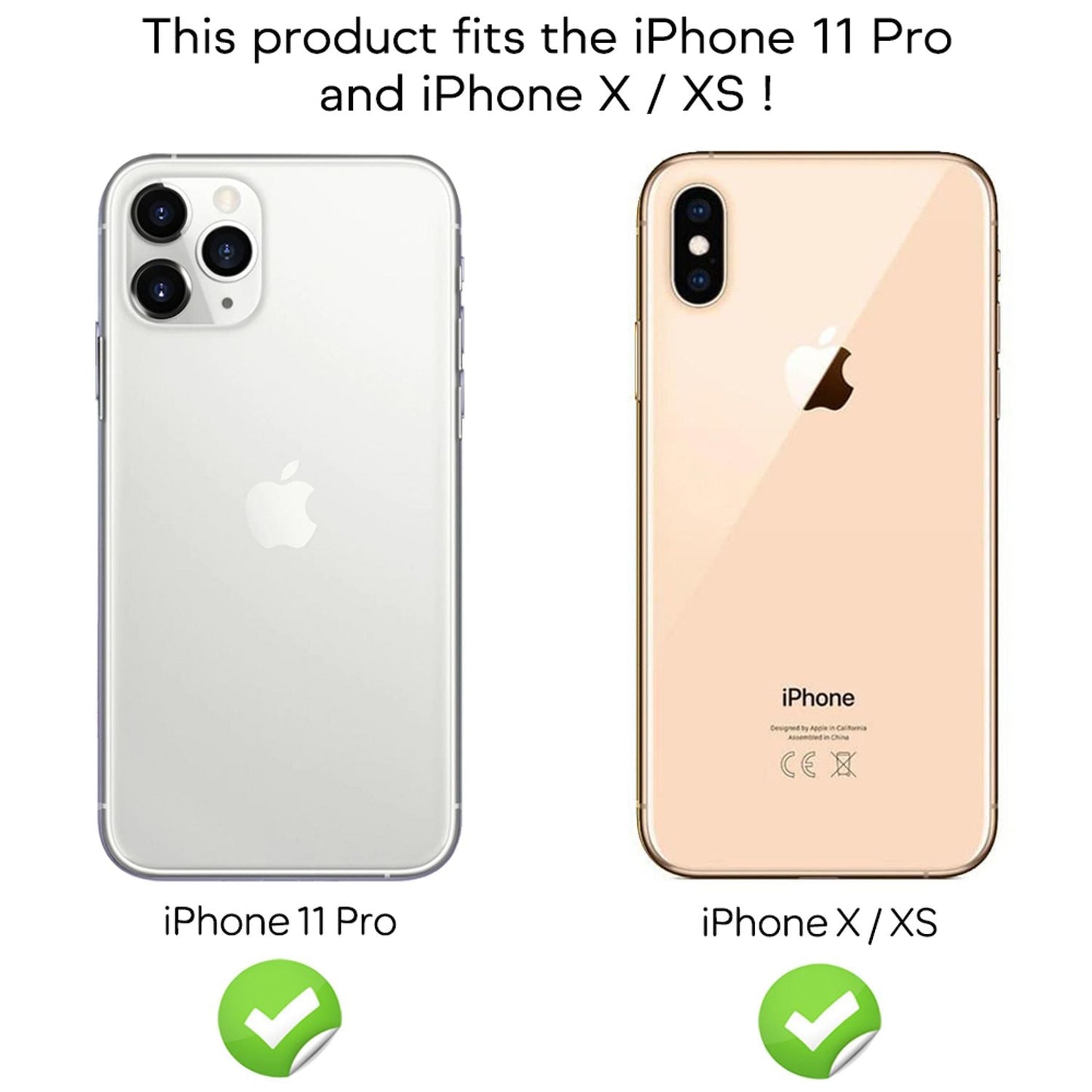 NALIA Sicht-Schutzglas kompatibel mit iPhone 11 Pro / iPhone X XS, Anti Spy Blickschutz Glas Privacy Filter Full-Cover 9H Folie, Phone Schutzglas Screen Protector Volle Bildschirm Display-Abdeckung