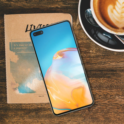 NALIA (2x) Schutzglas kompatibel mit Huawei P40 Glas, 9H Full-Cover Hartglas Displayschutzfolie Screen Protector, Handy Bildschirm-Abdeckung Displayschutz LCD Film Tempered Glass Schutzfolie HD Clear